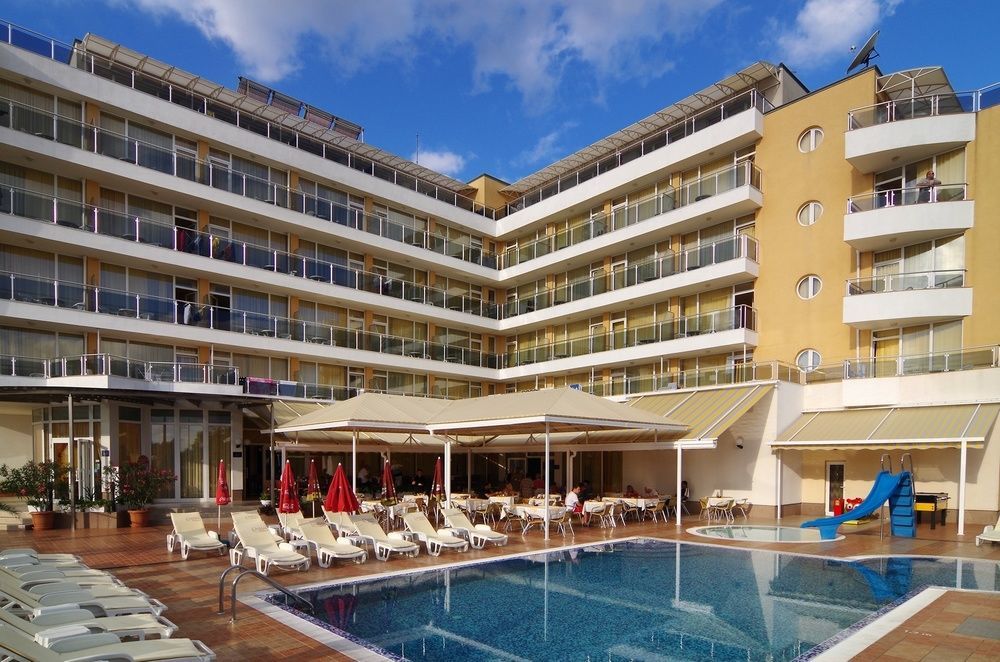 Hotel Plamena Palace Приморско Экстерьер фото